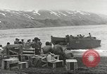 Image of American forces land on Attu Island Aleutian Islands Alaska USA, 1943, second 35 stock footage video 65675058416