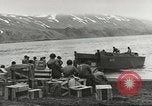 Image of American forces land on Attu Island Aleutian Islands Alaska USA, 1943, second 39 stock footage video 65675058416