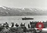 Image of American forces land on Attu Island Aleutian Islands Alaska USA, 1943, second 58 stock footage video 65675058416