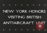 Standbild British Anti Aircraft Männer New York United States USA, 1943, aus Sekunde 5 historischem Filmmaterial Videoclip 65675058428
