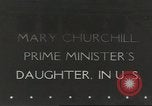 Standbild Mary Churchill United States USA, 1943, aus Sekunde 1 historischem Filmmaterial Videoclip 65675058429