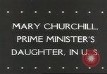 Standbild Mary Churchill United States USA, 1943, aus Sekunde 3 historischem Filmmaterial Videoclip 65675058429