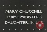 Standbild Mary Churchill United States USA, 1943, aus Sekunde 5 historischem Filmmaterial Videoclip 65675058429