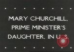 Standbild Mary Churchill United States USA, 1943, aus Sekunde 6 historischem Filmmaterial Videoclip 65675058429