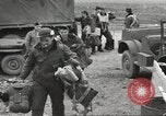 Image of airmen unload equipment Aleutian Islands Alaska USA, 1945, second 11 stock footage video 65675058440