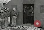 Image of airmen unload equipment Aleutian Islands Alaska USA, 1945, second 33 stock footage video 65675058440