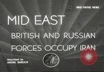Image of Anglo Soviet troops Iran, 1941, second 1 stock footage video 65675058463