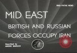 Image of Anglo Soviet troops Iran, 1941, second 3 stock footage video 65675058463