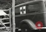 Image of field ambulance Pacific Theater, 1943, second 4 stock footage video 65675058477