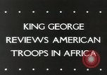 Standbild König Georg VI Afrika, 1943, aus Sekunde 36 historischem Filmmaterial Videoclip 65675058478