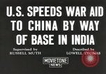 Image of American war supplies India, 1944, second 3 stock footage video 65675058488