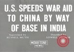 Image of American war supplies India, 1944, second 6 stock footage video 65675058488