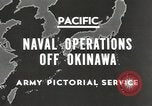 Image of United States Navy Bunker Hill cruiser Okinawa Ryukyu Islands, 1945, second 3 stock footage video 65675058493