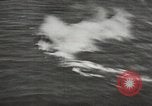 Image of United States Navy Bunker Hill cruiser Okinawa Ryukyu Islands, 1945, second 32 stock footage video 65675058493