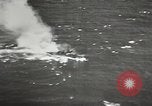 Image of United States Navy Bunker Hill cruiser Okinawa Ryukyu Islands, 1945, second 35 stock footage video 65675058493