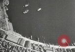 Image of United States Navy Bunker Hill cruiser Okinawa Ryukyu Islands, 1945, second 41 stock footage video 65675058493