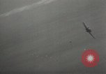 Image of United States Navy Bunker Hill cruiser Okinawa Ryukyu Islands, 1945, second 62 stock footage video 65675058493