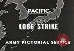 Image of drop bombs Kobe Japan, 1945, second 5 stock footage video 65675058494