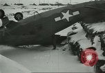 Image of crashed C 64 aircraft Aleutian Islands Alaska USA, 1943, second 6 stock footage video 65675058502