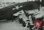 Image of crashed C 64 aircraft Aleutian Islands Alaska USA, 1943, second 7 stock footage video 65675058502
