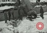 Image of crashed C 64 aircraft Aleutian Islands Alaska USA, 1943, second 11 stock footage video 65675058502