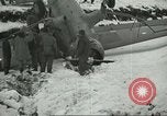 Image of crashed C 64 aircraft Aleutian Islands Alaska USA, 1943, second 12 stock footage video 65675058502