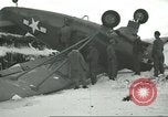 Image of crashed C 64 aircraft Aleutian Islands Alaska USA, 1943, second 20 stock footage video 65675058502