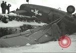 Image of crashed C 64 aircraft Aleutian Islands Alaska USA, 1943, second 22 stock footage video 65675058502