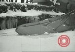 Image of crashed C 64 aircraft Aleutian Islands Alaska USA, 1943, second 25 stock footage video 65675058502