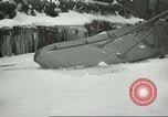 Image of crashed C 64 aircraft Aleutian Islands Alaska USA, 1943, second 26 stock footage video 65675058502