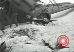 Image of crashed C 64 aircraft Aleutian Islands Alaska USA, 1943, second 28 stock footage video 65675058502