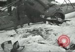 Image of crashed C 64 aircraft Aleutian Islands Alaska USA, 1943, second 29 stock footage video 65675058502