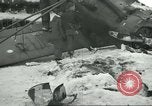 Image of crashed C 64 aircraft Aleutian Islands Alaska USA, 1943, second 30 stock footage video 65675058502