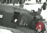 Image of crashed C 64 aircraft Aleutian Islands Alaska USA, 1943, second 38 stock footage video 65675058502
