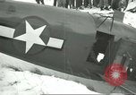 Image of crashed C 64 aircraft Aleutian Islands Alaska USA, 1943, second 40 stock footage video 65675058502