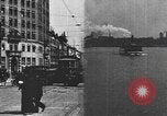 Image of Early movie experiment with split screen sequence Detroit Michigan USA, 1916, second 57 stock footage video 65675058506