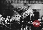 Image Déclaration d'indépendance de peinture de John Trumbull United States USA, 1916, de la seconde 7 séquences d'archives historiques vidéo 65675058508