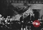 Image Déclaration d'indépendance de peinture de John Trumbull United States USA, 1916, de la seconde 11 séquences d'archives historiques vidéo 65675058508