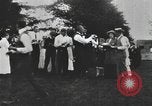 Standbild Gruppe auf ein Eis sozialen in den USA United States USA, 1916, aus Sekunde 12 historischem Filmmaterial Videoclip 65675058509