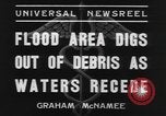 Image of floods New York United States USA, 1935, second 7 stock footage video 65675058521