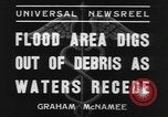 Image of floods New York United States USA, 1935, second 8 stock footage video 65675058521
