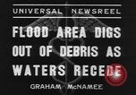 Image of floods New York United States USA, 1935, second 9 stock footage video 65675058521
