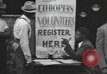 Immagine di Volontari afroamericani per la guerra in Etiopia New York United States USA, 1935, secondo 7 filmato di repertorio 65675058523