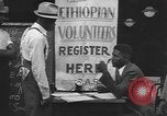 Immagine di Volontari afroamericani per la guerra in Etiopia New York United States USA, 1935, secondo 8 filmato di repertorio 65675058523
