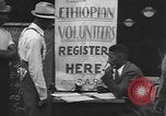 Immagine di Volontari afroamericani per la guerra in Etiopia New York United States USA, 1935, secondo 9 filmato di repertorio 65675058523