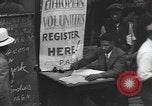 Immagine di Volontari afroamericani per la guerra in Etiopia New York United States USA, 1935, secondo 20 filmato di repertorio 65675058523