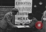 Immagine di Volontari afroamericani per la guerra in Etiopia New York United States USA, 1935, secondo 30 filmato di repertorio 65675058523