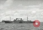 Image of Crossroads Target Ships Bikini Atoll Marshall Islands, 1946, second 5 stock footage video 65675058529