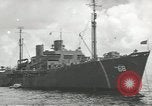 Image of Crossroads Target Ships Bikini Atoll Marshall Islands, 1946, second 21 stock footage video 65675058529