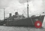 Image of Crossroads Target Ships Bikini Atoll Marshall Islands, 1946, second 28 stock footage video 65675058529